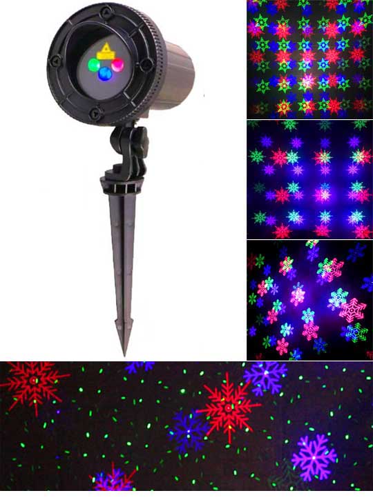 Уличная лазерная подсветка SUPERMAX GARDEN Snow RGB
